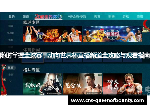 随时掌握全球赛事动向世界杯直播频道全攻略与观看指南